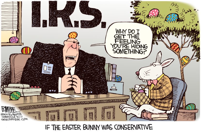 IRS Easter Bunny COLOR