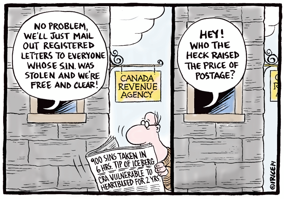The CRA and the Heartbleed Virus