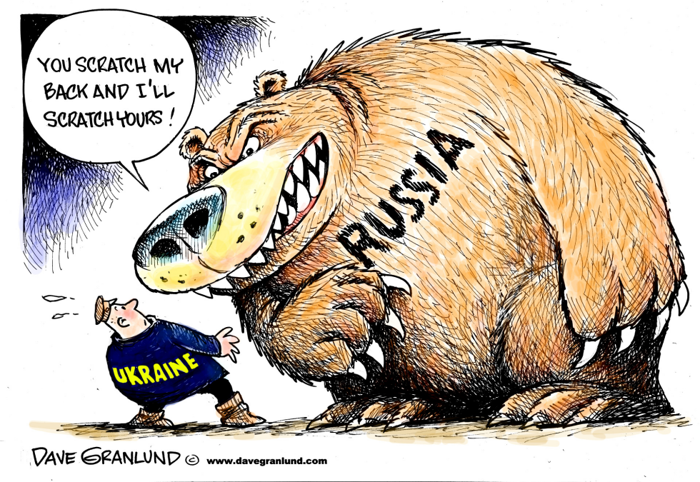  RUSSIA AND UKRAINE by Dave Granlund