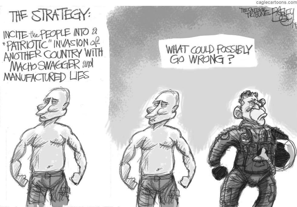 Putin and Bush