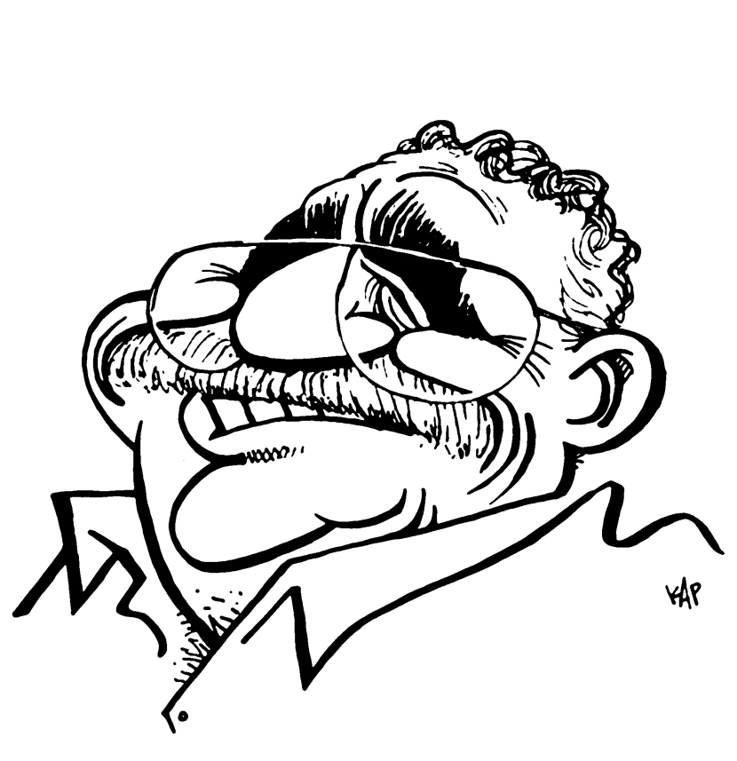 Gabriel García Márquez Line art
