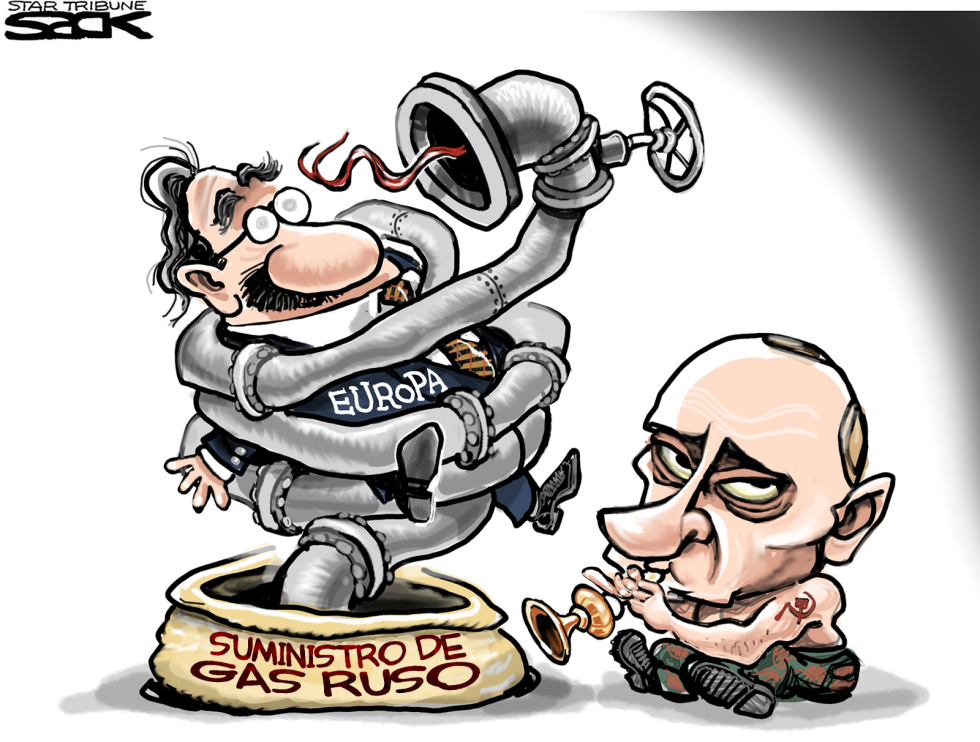  PUTIN ENCANTADOR DE SERPIENTES  by Steve Sack