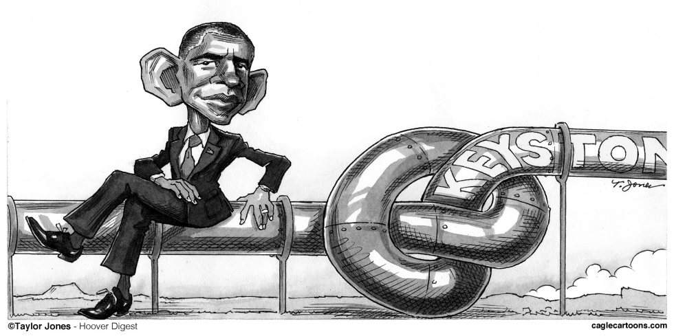  EL DILEMA DE OBAMA Y KEYSTONE by Taylor Jones