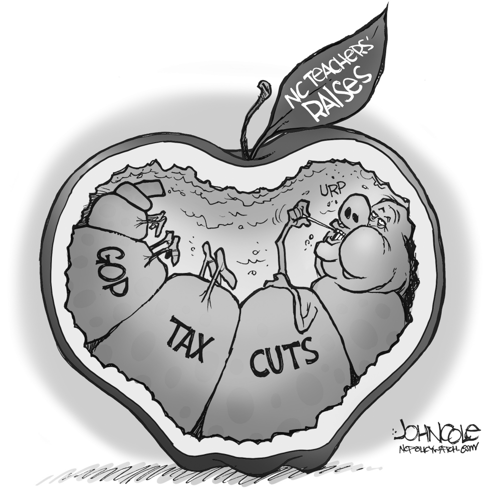LOCAL NC -- Teachers raises and tax cuts BW