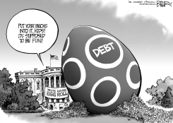 EGG ROLL by Nate Beeler