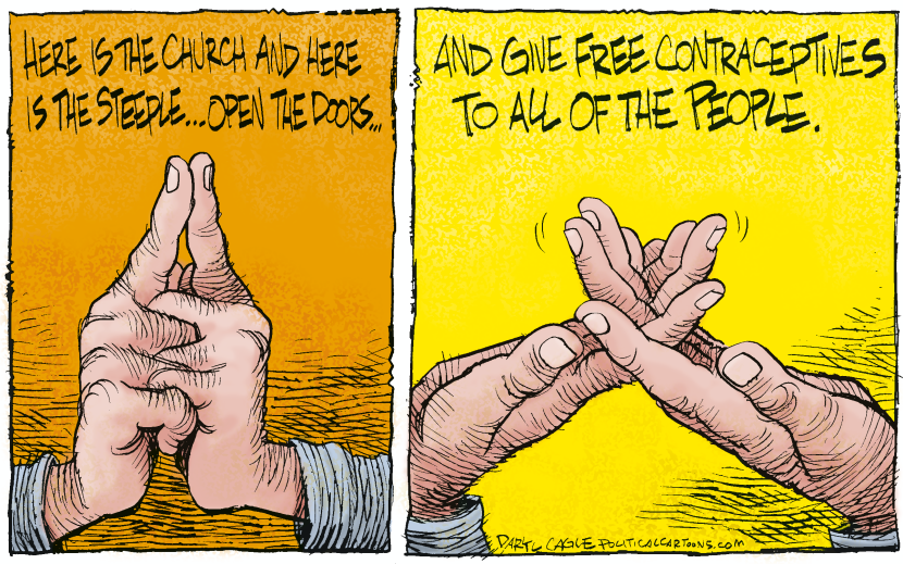 Church Obamacare and Contraceptives COLOR