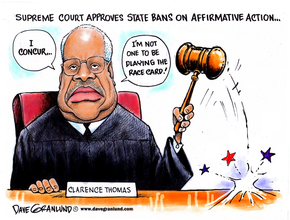  STATE AFFIRMATIVE ACTION BANS by Dave Granlund