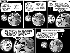 AFTER EARTH DAY DOLDRUMS by Steve Sack