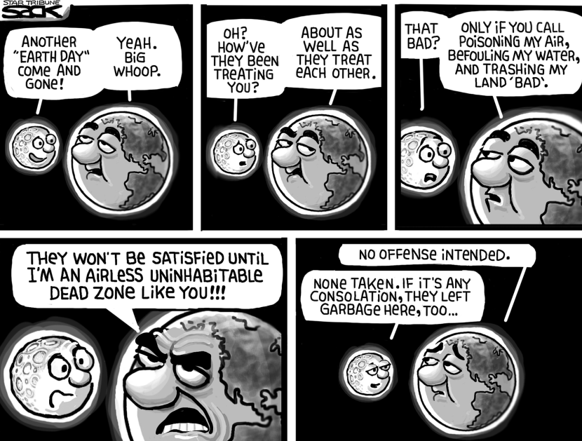 After Earth Day Doldrums