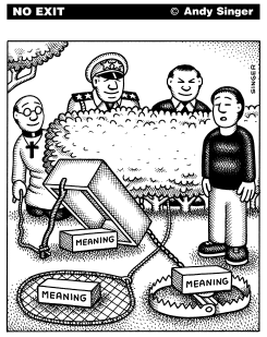MEANING TRAPS by Andy Singer