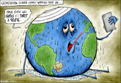 EARTH SELFIE by Brian Adcock