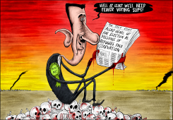 SYRIAN ELECTIONS by Brian Adcock