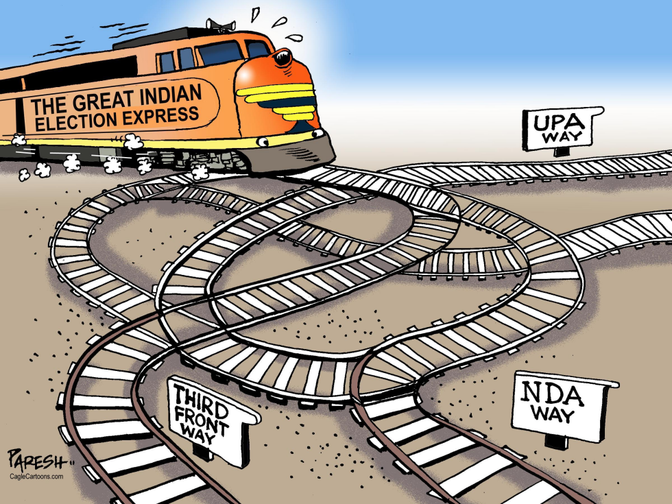  INDIAN ELECTION, WHICH WAY by Paresh Nath