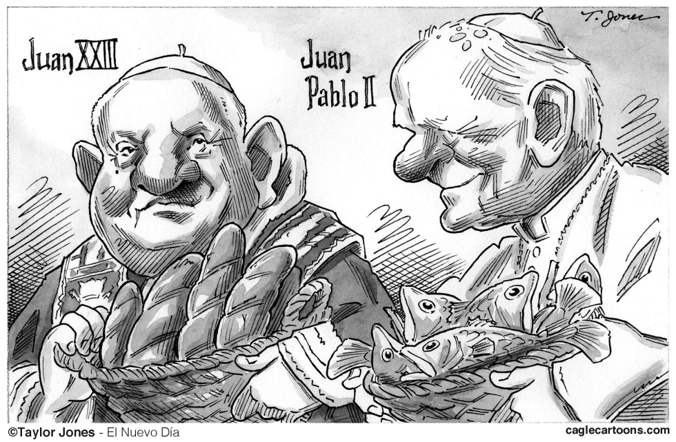  PAPAS JUAN Y JUAN PABLO CANONIZó by Taylor Jones