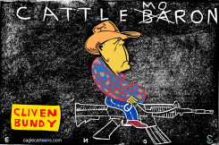 CLIVEN BUNDY  by Randall Enos