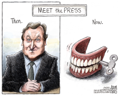 MEET THE PRESS  by Adam Zyglis