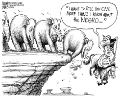 CLIVEN BUNDY by Adam Zyglis