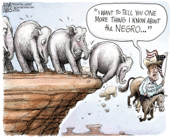 CLIVEN BUNDY  by Adam Zyglis