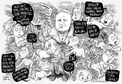 NEW SAINT-POPE JOHN PAUL II by Daryl Cagle