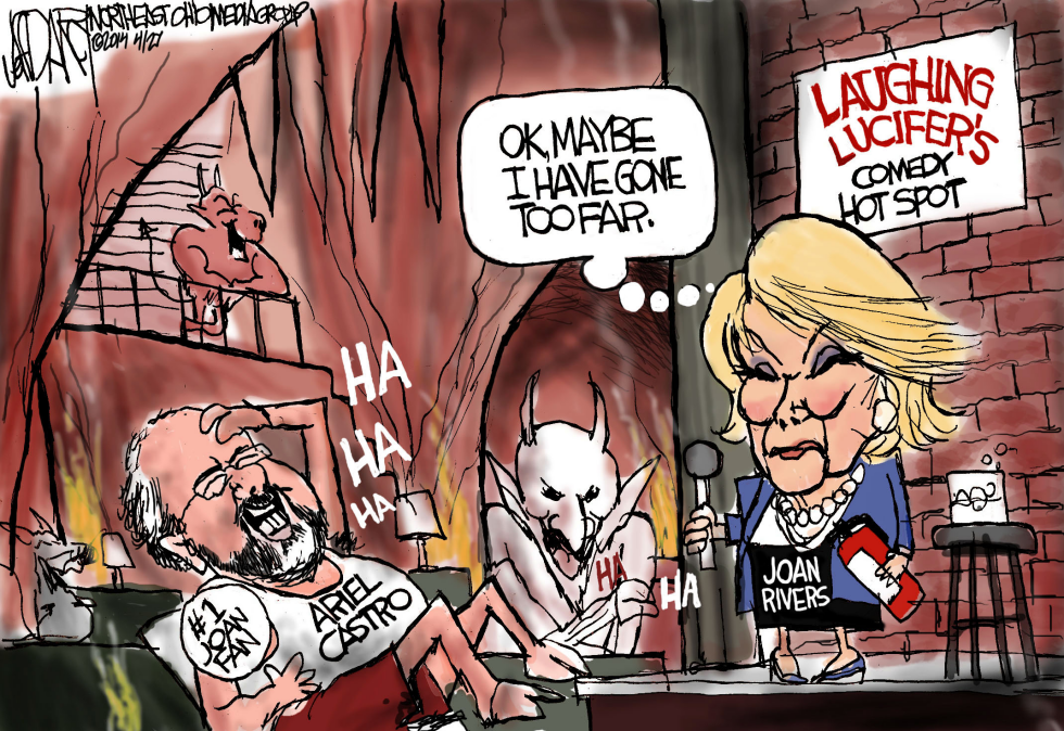 Joan Rivers jokes about kidnapping victims