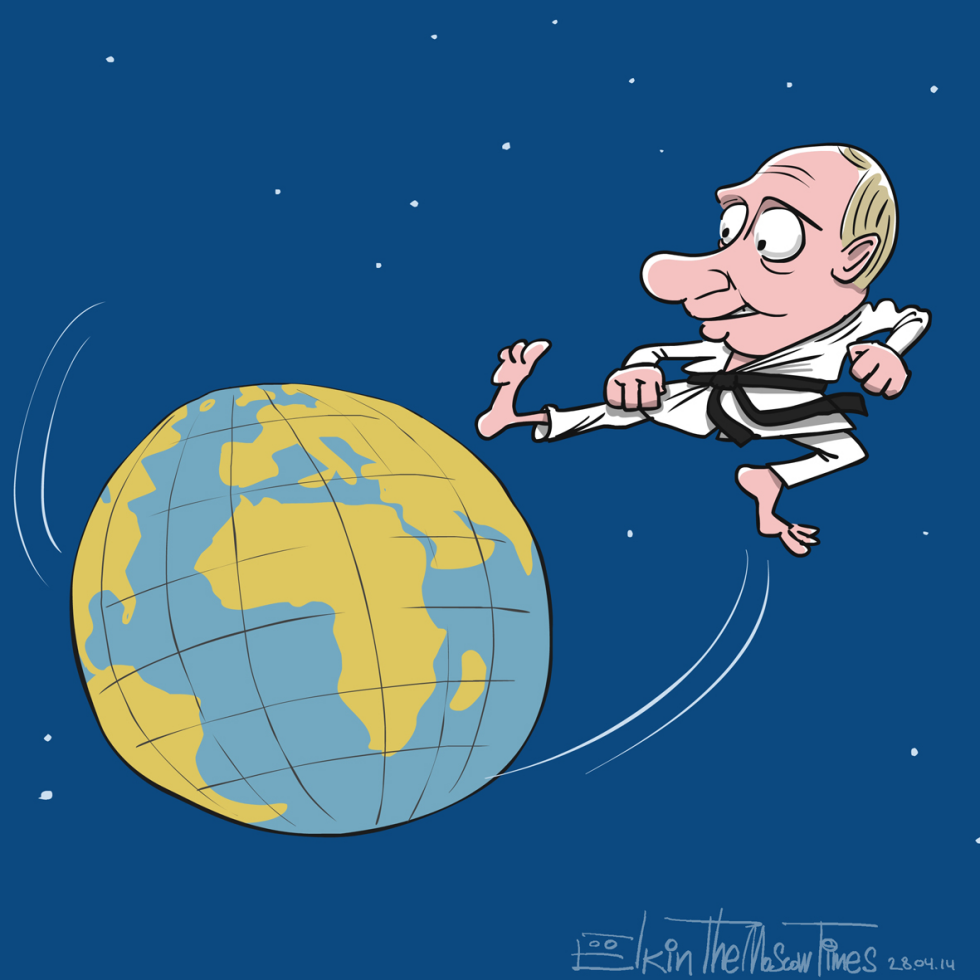  PUTINS KICK by Sergei Elkin