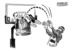 NBA BANS DONALD STERLING  by Jimmy Margulies
