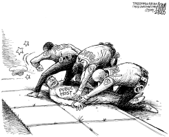 POLICE BRUTALITY by Adam Zyglis
