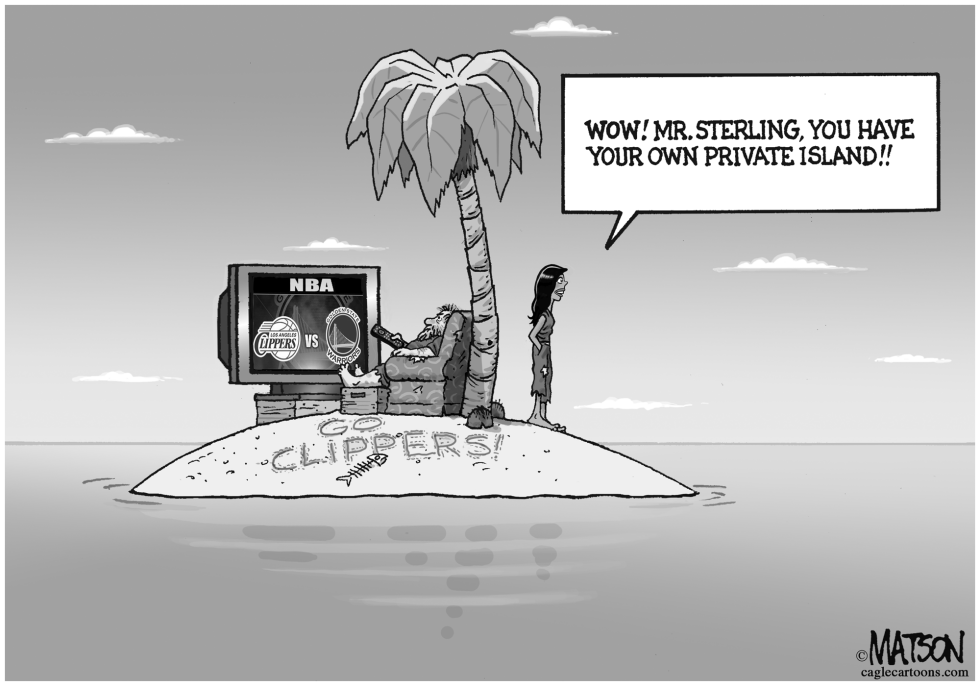  DONALD STERLING IN EXILE by RJ Matson