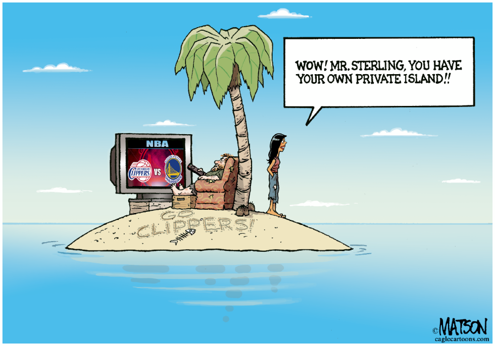 Donald Sterling In Exile-COLOR