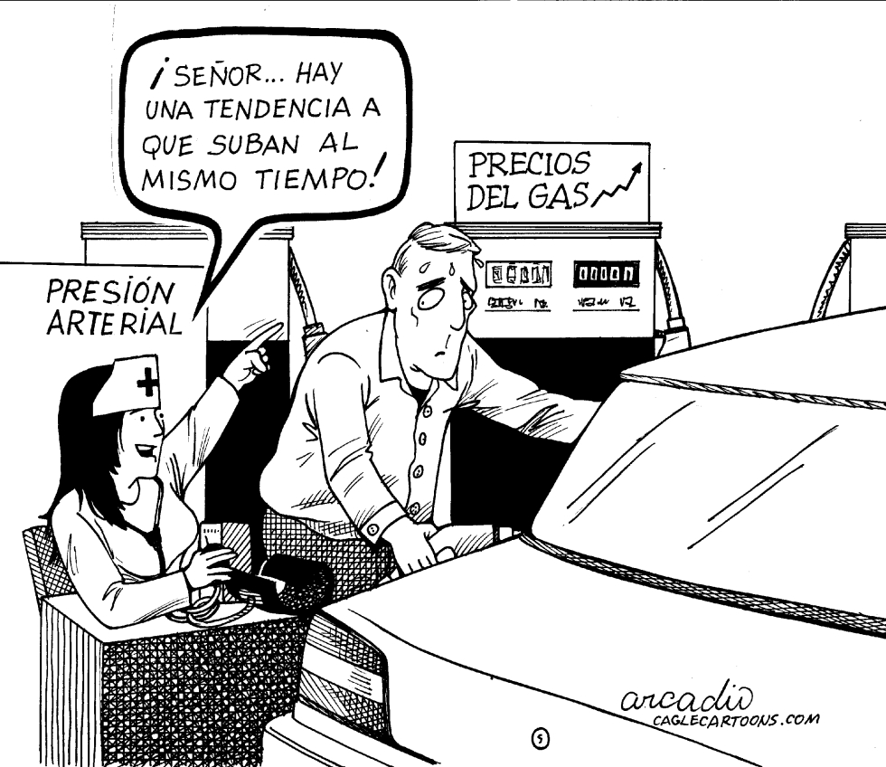 Precios del gas por las nubes
