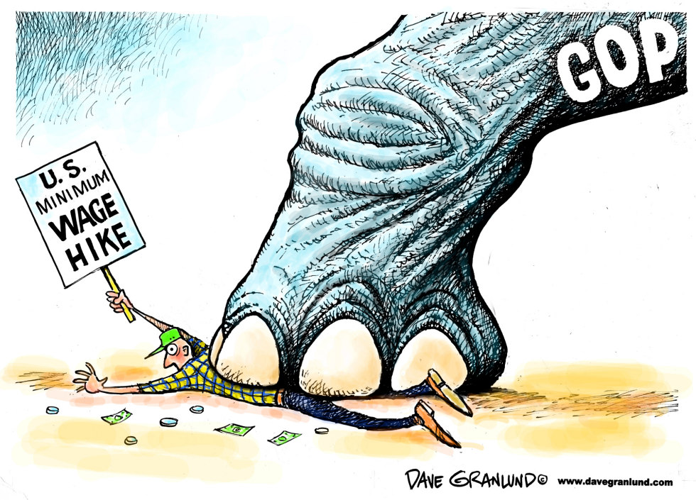 US minimum wage hike and GOP