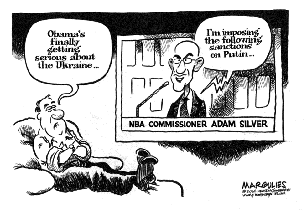 Nba Commissioner Adam Silver Cartoons