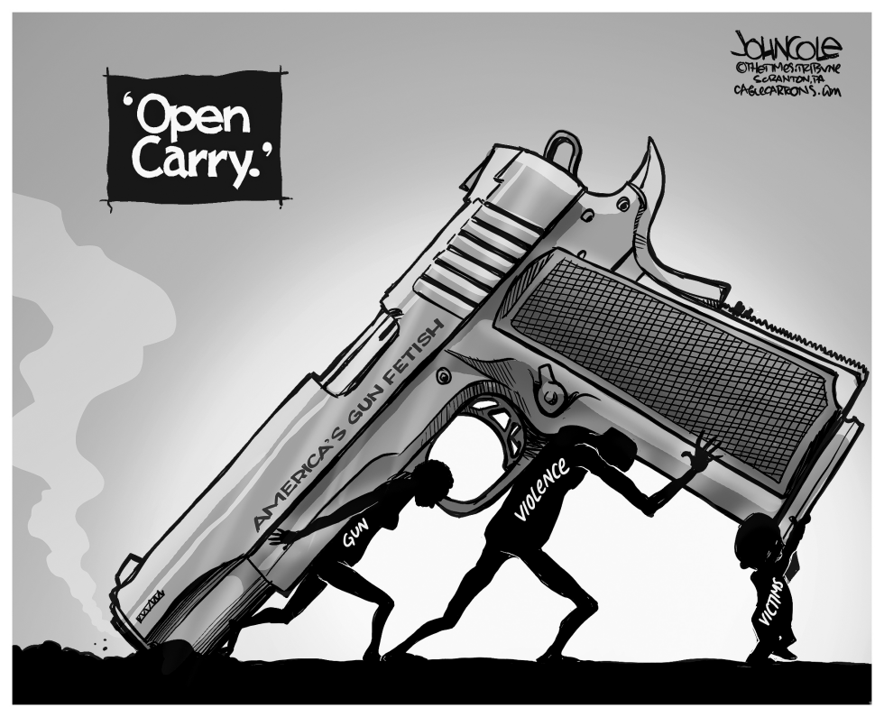 Open-carry handguns BW