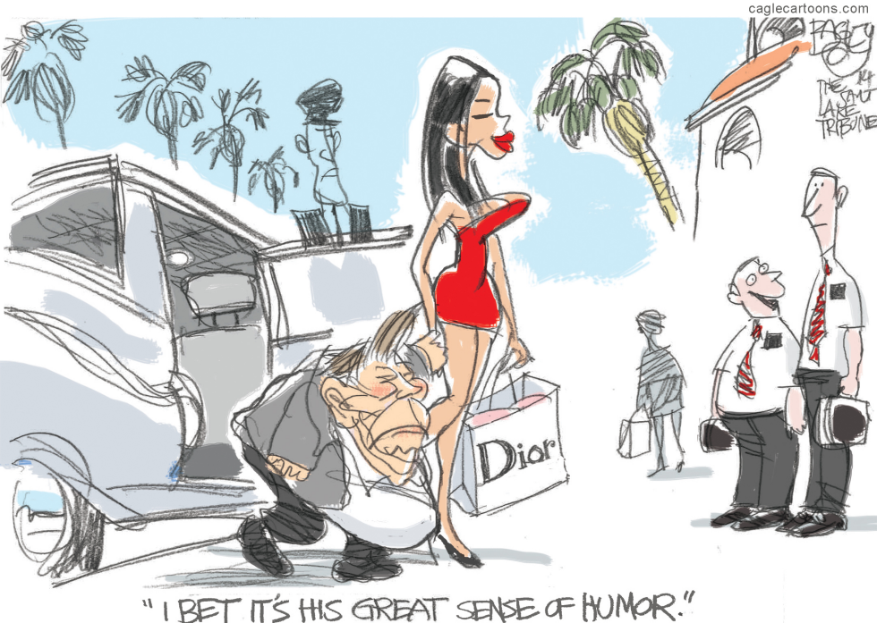  DON STERLING by Pat Bagley