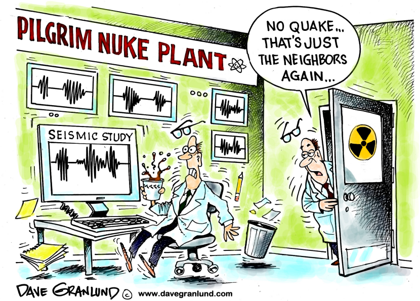 Pilgrim nuke plant monitoring