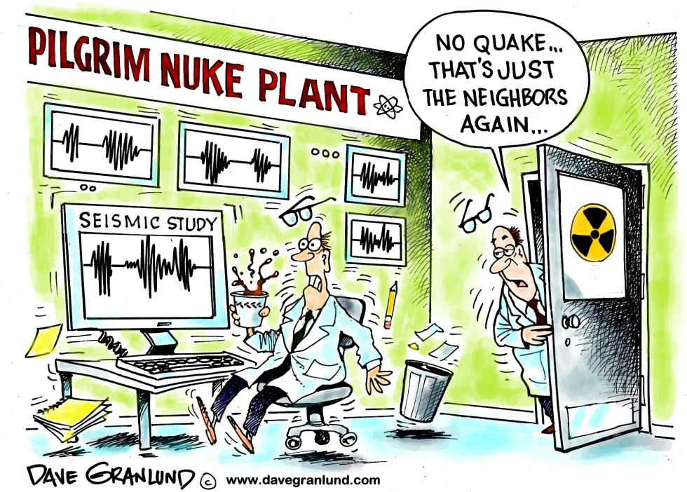 Pilgrim nuke plant monitoring