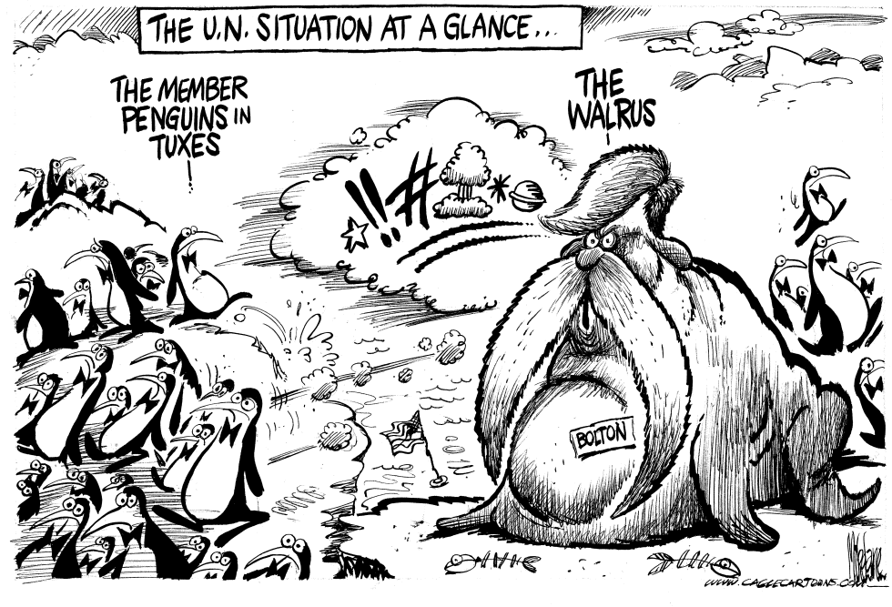  THE U N WALRUS by Mike Lane