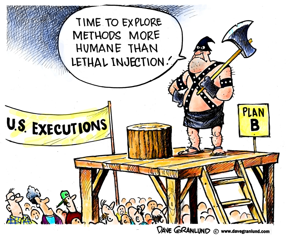  HUMANE EXECUTIONS by Dave Granlund