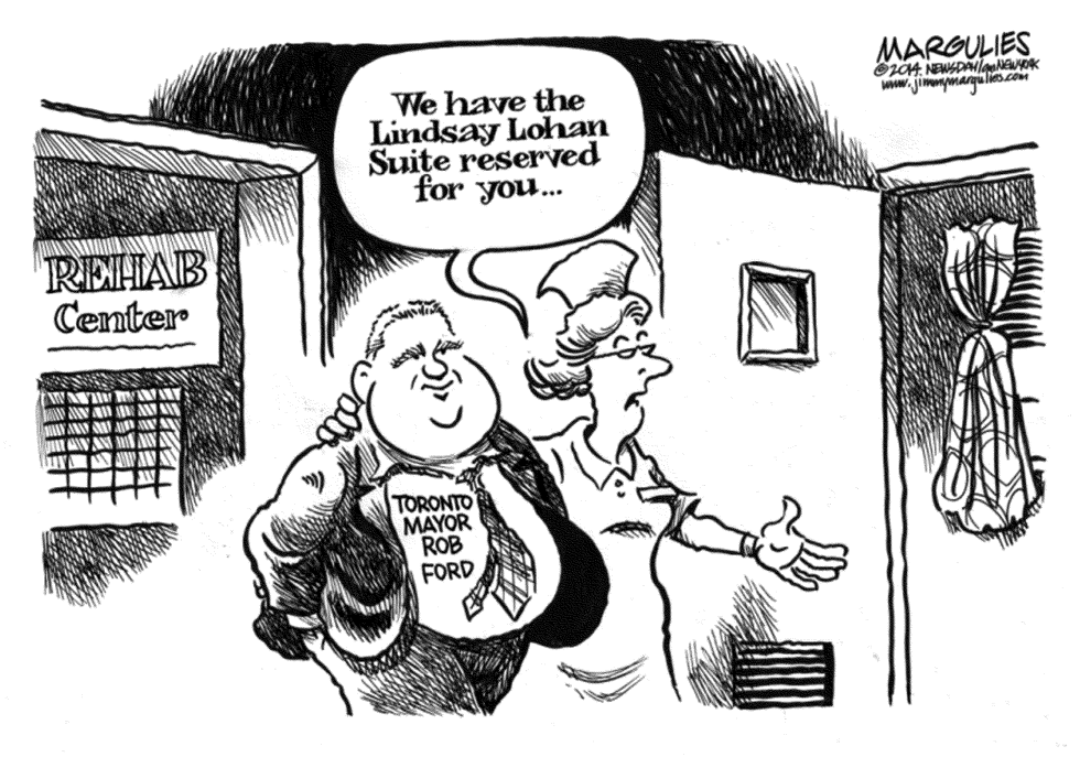 Toronto Mayor Rob Ford Rehab