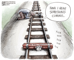 OIL RAIL DISASTER  by Adam Zyglis