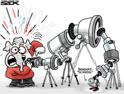 BENGHAZI BLOW-UP  by Steve Sack