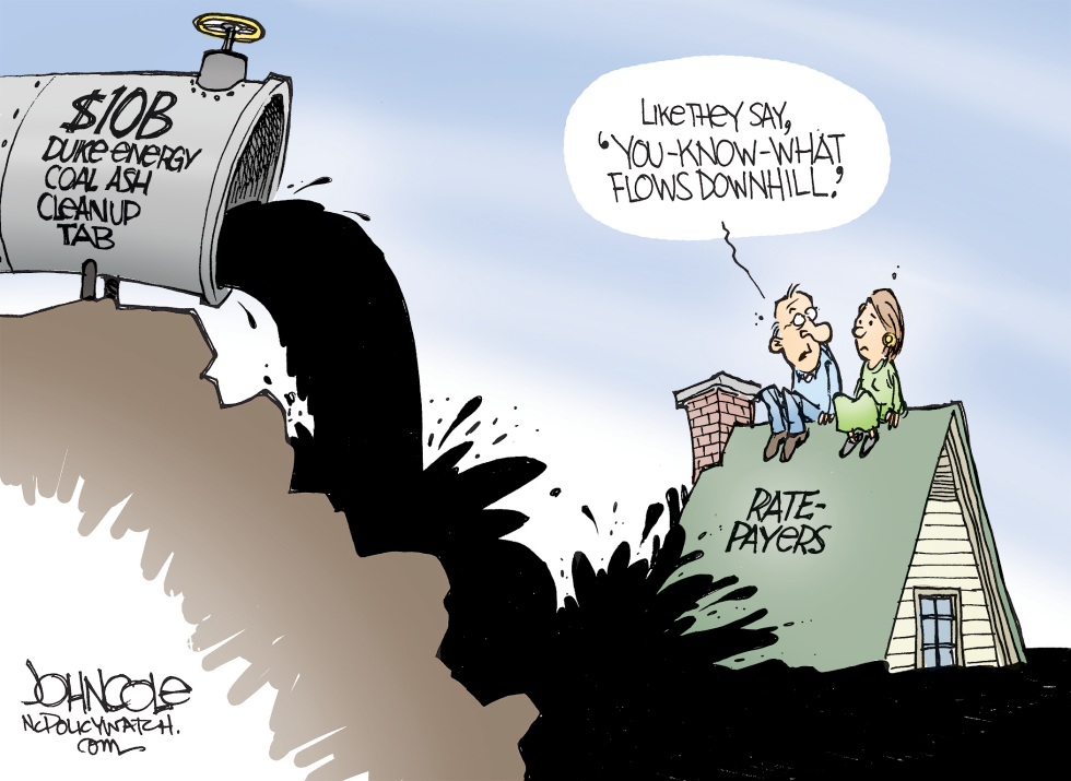 LOCAL NC - Coal-ash cleanup costs COLOR