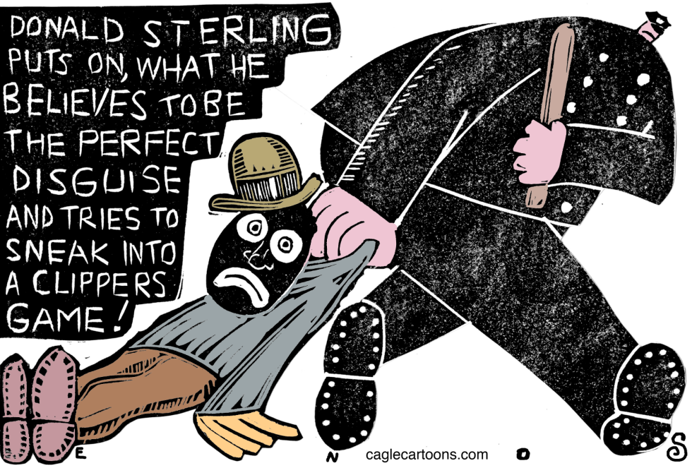 Sterling Sneaks In COLOR