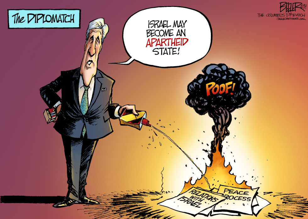  THE DIPLOMATCH by Nate Beeler