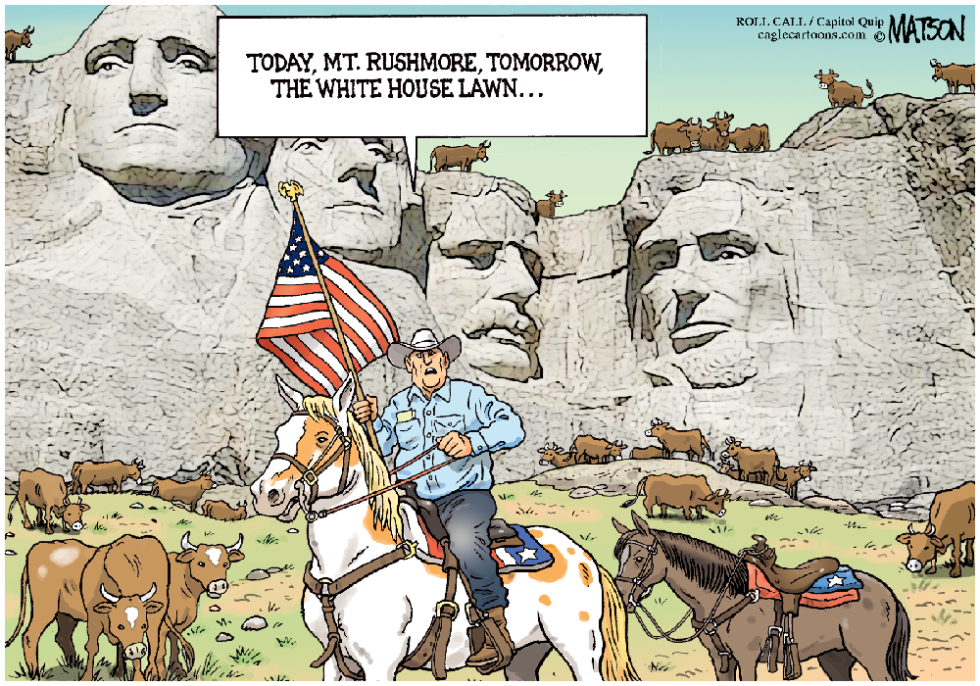 Cliven Bundy Looks For Greener Federal Pastures-COLOR