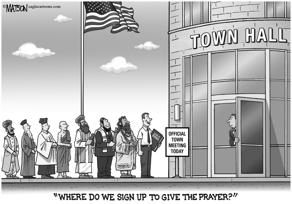  SUPREME COURT PERMITS PRAYER AT TOWN MEETINGS by RJ Matson