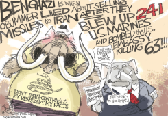 BENGHAZI BEDLAM by Pat Bagley