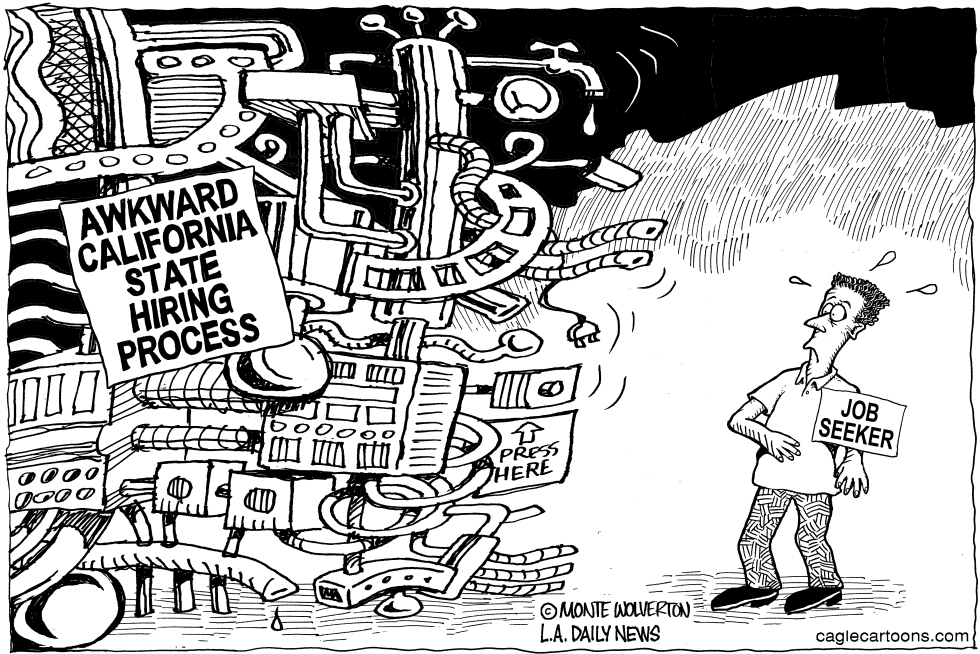 LOCAL-CA Clunky Calif State Hiring System