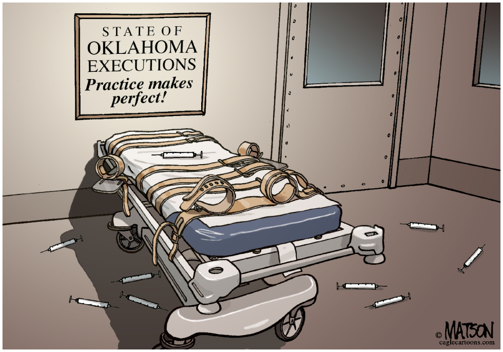 State of Oklahoma Executions-COLOR