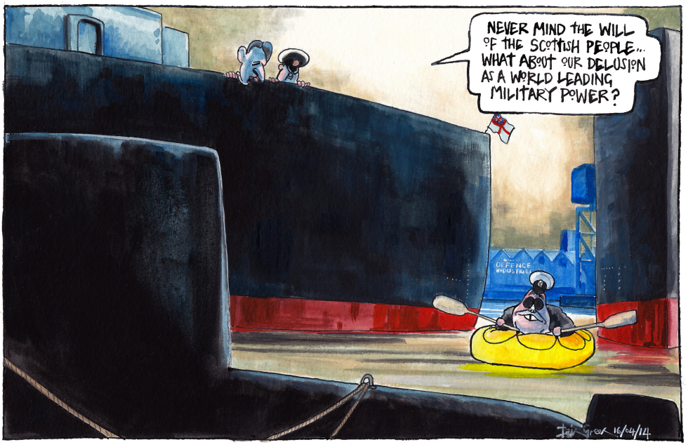 UK DELUSION OF WORLD MILITARY POWER